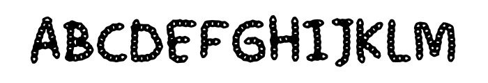 Chain Chain Script Styl Regular Font UPPERCASE