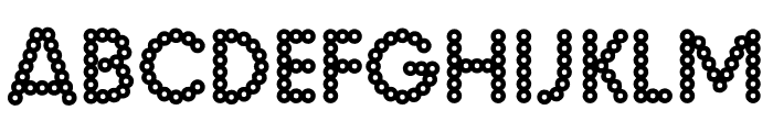 ChainLink-Regular Font LOWERCASE