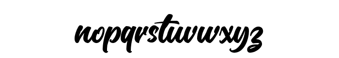 Chairville-Regular Font LOWERCASE