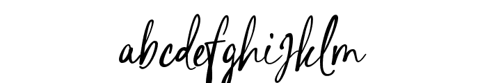 Chalisha-Regular Font LOWERCASE