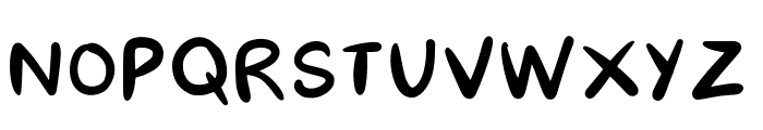 Chalk Kids Regular Font UPPERCASE