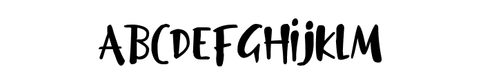 Chalkbird Font LOWERCASE