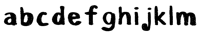 Chalkston Regular Font LOWERCASE