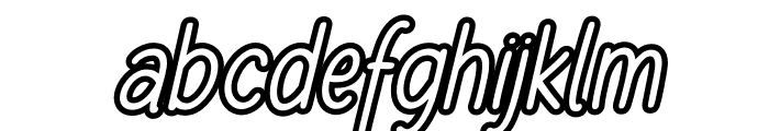 Chalksy Outline Italic FONT