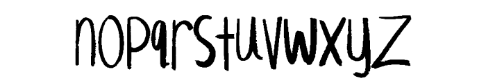 Chalky View Font LOWERCASE