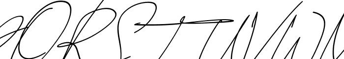 Challista Alternative Oblique Font UPPERCASE
