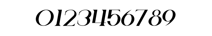Chamberlain Italic Font OTHER CHARS