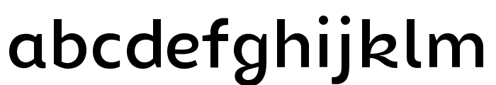 Chamfort Family Medium Font LOWERCASE
