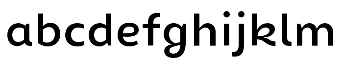 ChamfortFamily-Medium Font LOWERCASE
