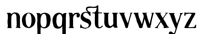 Chamisty Regular Font LOWERCASE