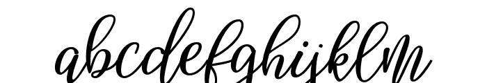 Champagne Font LOWERCASE