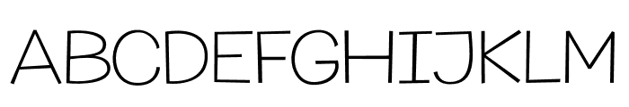 Champigna-Thin Font UPPERCASE