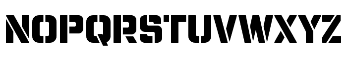 ChampionsStencil-Bold Font UPPERCASE
