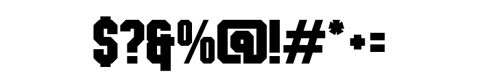 Champiun Extra Bold Font OTHER CHARS