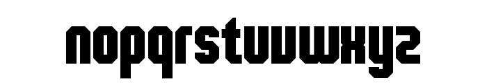 Champiun Extra Bold Font LOWERCASE