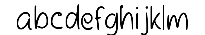 Chamylla Regular Font LOWERCASE