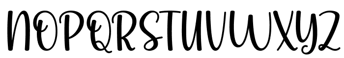 Chandes Font UPPERCASE