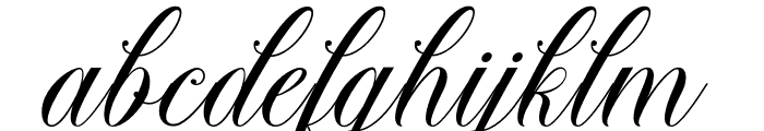 Chandiluna Font LOWERCASE