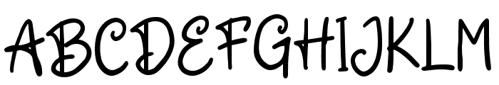 Chantego-Regular Font UPPERCASE