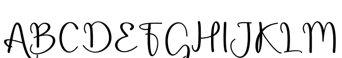 Chantrya Font UPPERCASE