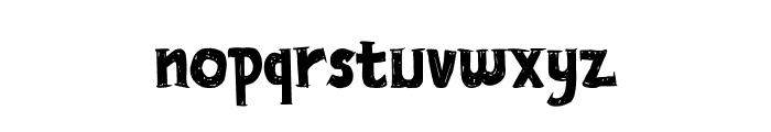 Chaplong Scribble Font LOWERCASE