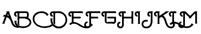 ChapterOne Rough Font UPPERCASE