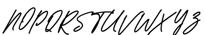Charism Signature Font UPPERCASE