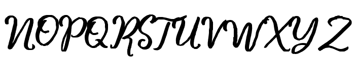 Charitta Font UPPERCASE