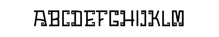 Charity Font UPPERCASE