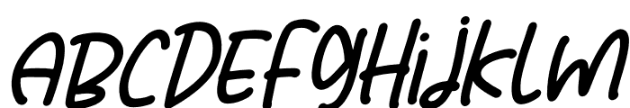Charizard Italic Font LOWERCASE