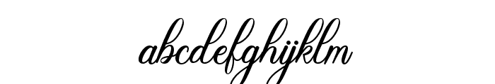 Charlebury Script Regular Font LOWERCASE