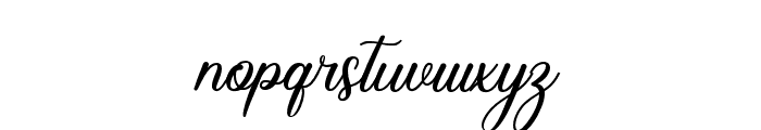 Charlebury Script Regular Font LOWERCASE