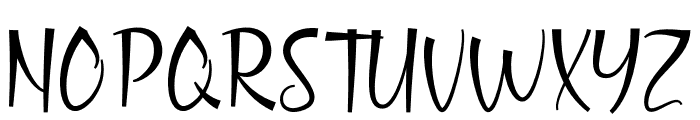 Charlie Heston Font UPPERCASE