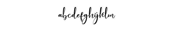 CharlieKlarismaSignature Font LOWERCASE