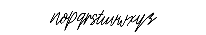 CharlionSlantScript-slant Font LOWERCASE