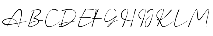 Charlotte-Regular Font UPPERCASE