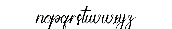Charlotte Signature Font LOWERCASE