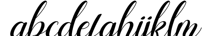 Charlotte Wilson Italic Font LOWERCASE