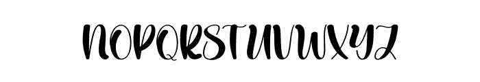 Charm Brown Font LOWERCASE