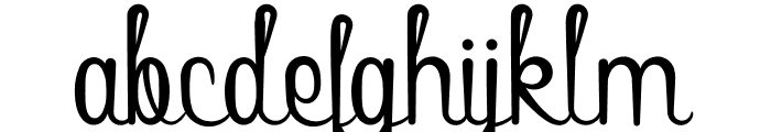 Charm Queen Font LOWERCASE
