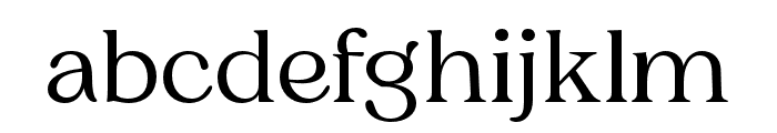 CharmanSerif-Light Font LOWERCASE
