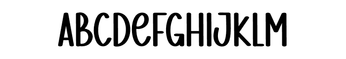 Charming Chiken Font UPPERCASE