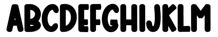 Charming January Font UPPERCASE
