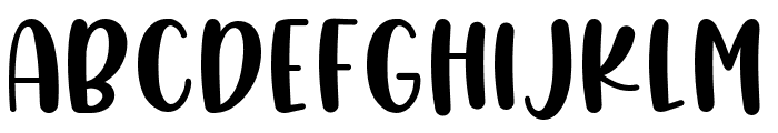 Charming Solid Font LOWERCASE