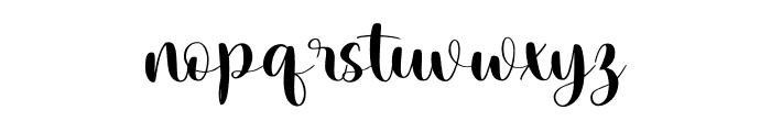 Charming Stylish Font LOWERCASE