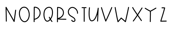 Charming Font LOWERCASE