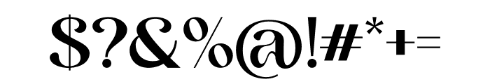 Charquid Regular Font OTHER CHARS