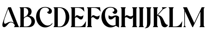 Charquid Regular Font UPPERCASE