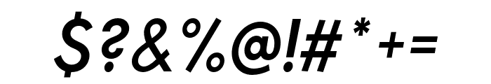 Charrow Bold Italic Font OTHER CHARS