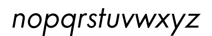 Charrow Medium Italic Font LOWERCASE